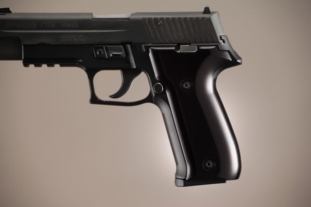 Hogue SIG Sauer P226 DAK Aluminum - Brushed Gloss Black Anodized - Hogue