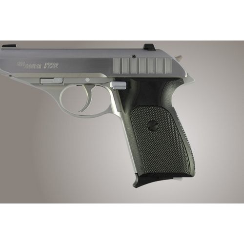 Hogue SIG Sauer P230 P232 Checkered G-10 - Solid Black
