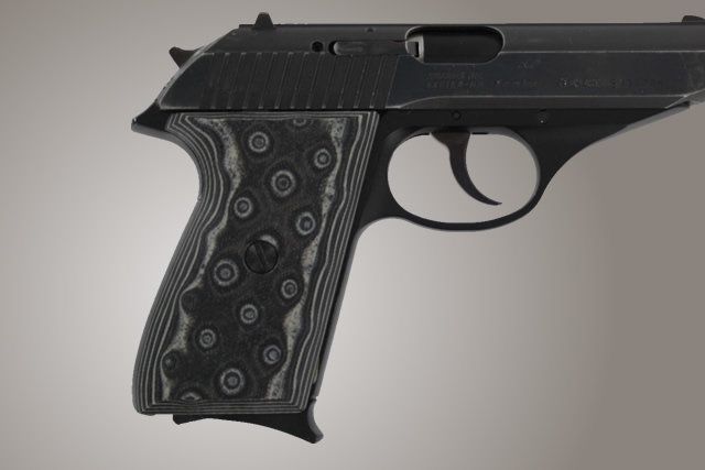 Hogue SIG Sauer P230 P232 G-10 - G-Mascus Black/Gray - Hogue