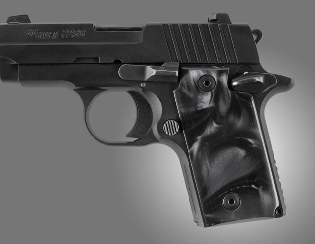 Hogue SIG Sauer P238 Black Pearlized-Polymer - Hogue