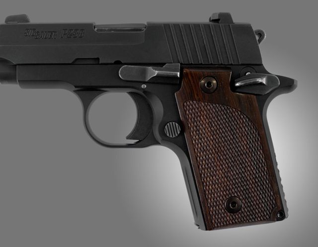 Hogue SIG Sauer P238 CoBo Checkered - Hogue
