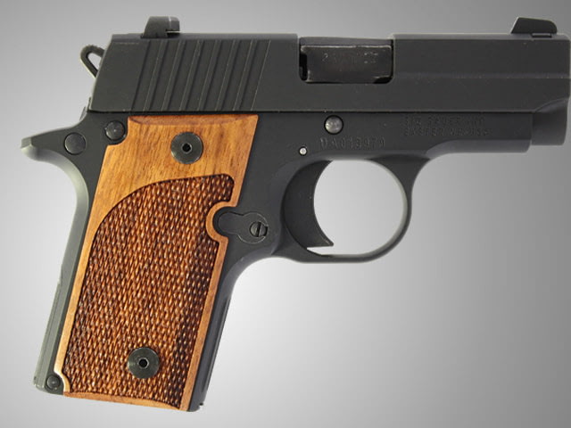 Hogue SIG Sauer P238 Gon Checkered - Hogue