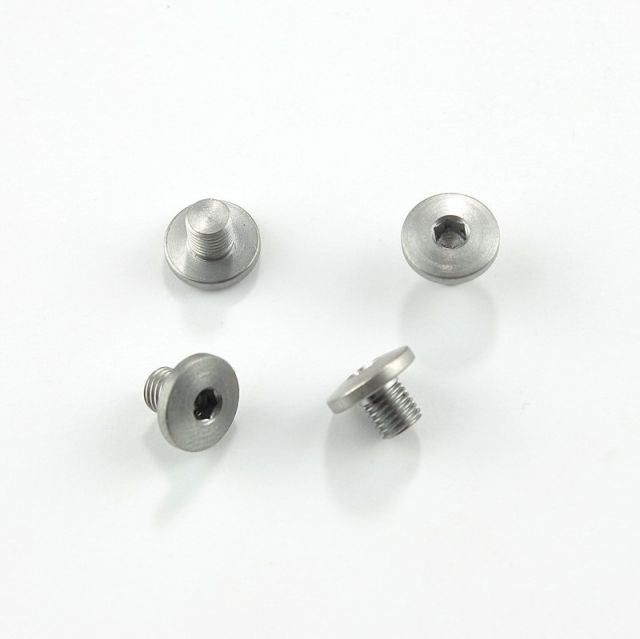 Hogue Sig Sauer P238/P938 Screws 4 Hex Head Short Stainless Steel - Hogue