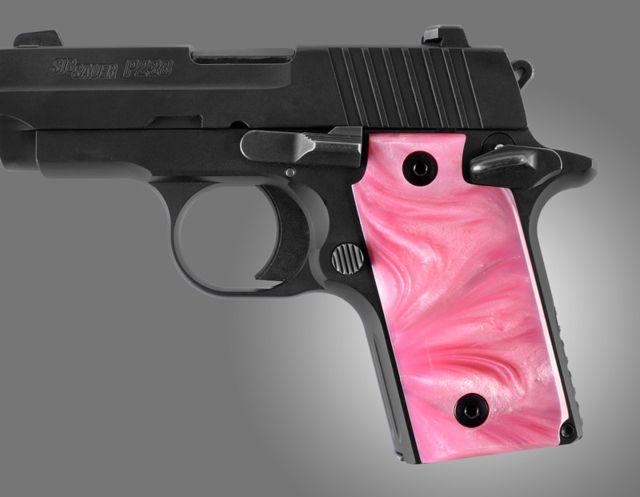 Hogue SIG Sauer P238 Pink Pearlized-Polymer - Hogue