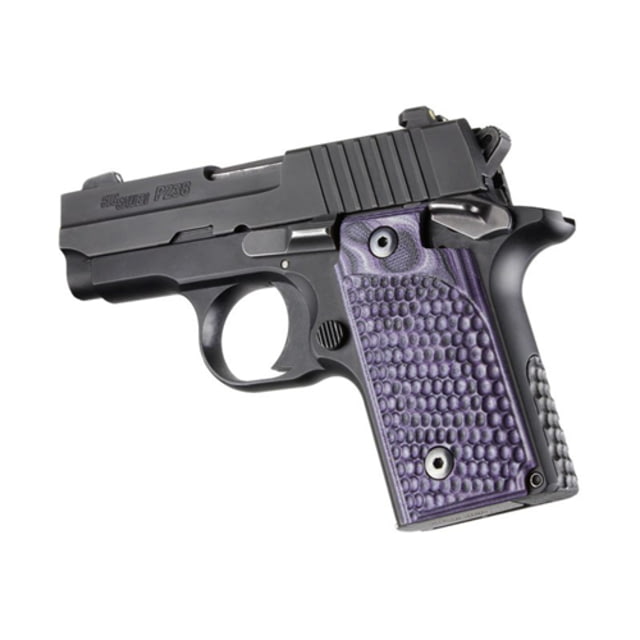 Hogue Sig Sauer P238 G10 Grip Purple Lava - Hogue