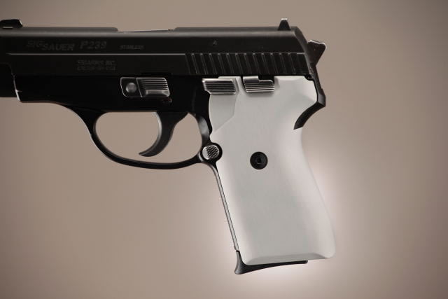 Hogue SIG Sauer P239 Aluminum - Matte Clear Anodized - Hogue