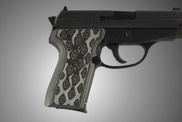 Hogue SIG Sauer P239 G-10 - G-Mascus Black/Gray - Hogue