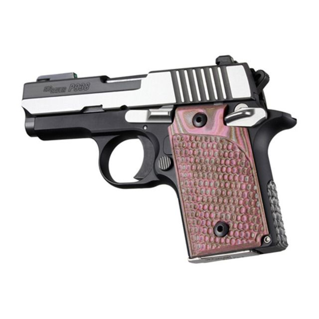 Hogue Sig Sauer P938 Ambi Grip Pink - Hogue