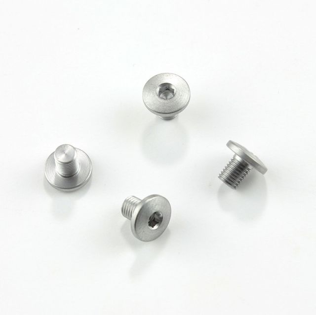 Hogue SIG Sauer P938 Screws 4 Hex Head Long Wood Grips Only Stainless Steel - Hogue