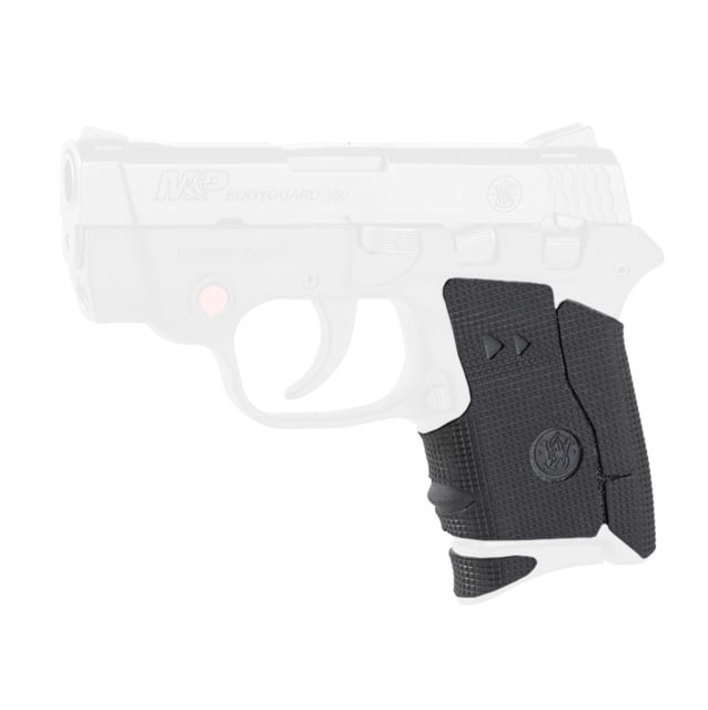 Hogue Smith & Wesson Bodyguard 380 Wrapter Rubber Adhesive Grip Block Texture Black - Hogue
