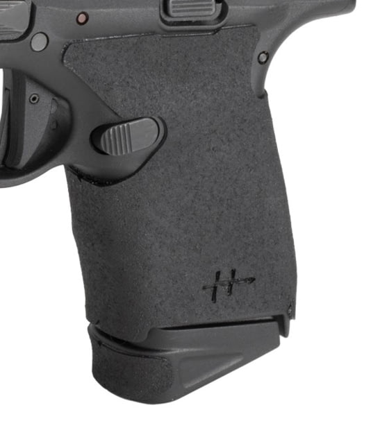 Hogue Wrapter Adhesive Pistol Grip Springfield Hellcat Adhesive Rubber Grain Black - Hogue