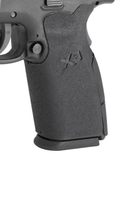 Hogue Wrapter Adhesive Pistol Grip Springfield Armory XD Full Size 9mm/357 SIG/.40 S&W Adhesive Rubber Grain Black - Hogue