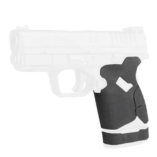 Hogue Springfield XDS 9/40/45 Wrapter Rubber Adhesive Grip Block Texture All Backstraps Black - Hogue