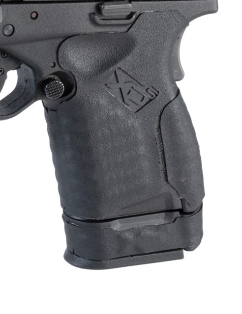 Hogue Wrapter Adhesive Pistol Grip Springfield Armory XD-S 9mm/.40 S&W/.45 ACP Adhesive Rubber Grain Black - Hogue