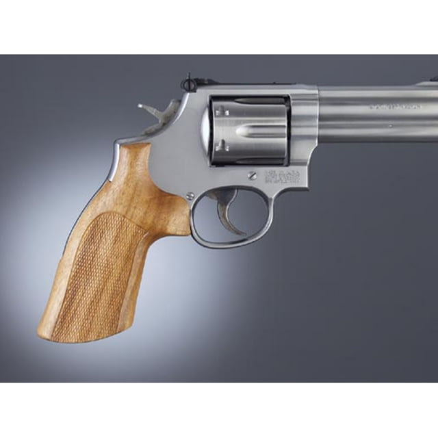 Hogue Taurus 85 Goncalo No Finger Groove Checkered - Hogue