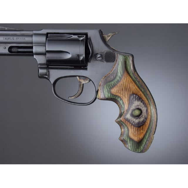 Hogue Taurus 85 Lamo Camo Checkered - Hogue