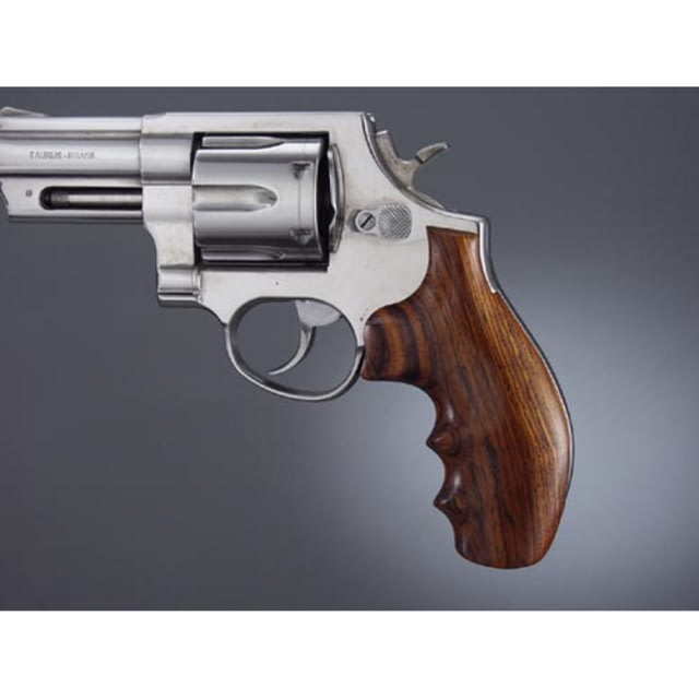 Hogue Taurus Med. & Lg. Rd. Butt CocoBolo No Finger Grooves - Hogue