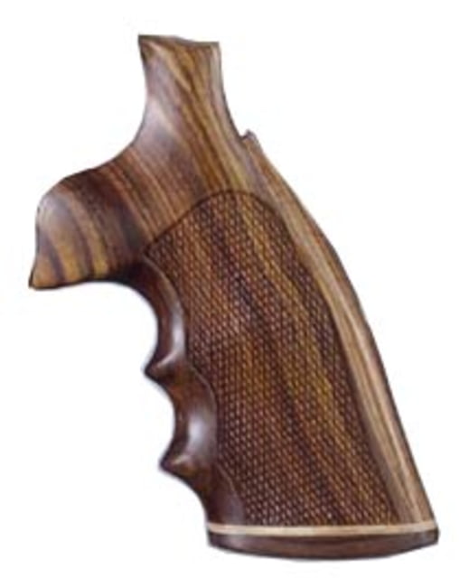 Hogue Taurus Med. & Lg. Sq. Butt CocoBolo Stripe/Cap Checkered - Hogue