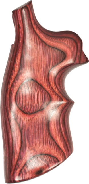 Hogue Taurus Med. & Lg. Sq. Butt Rose Lam Gun Grip Top Finger Groove