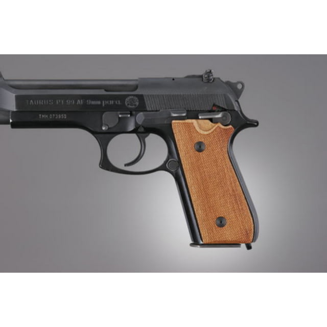 Hogue Taurus PT-99 PT-92 PT-100 PT-101 Goncalo With Decocker Checkered - Hogue