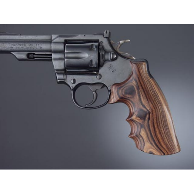 Hogue Trooper Mk III Kingwood Checkered - Hogue