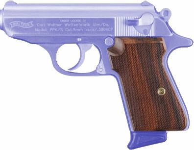 Hogue Walther PPK/S and PP Pau Ferro Checkered