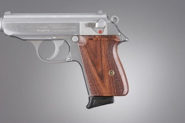 Hogue Walther PPK Kingwood Checkered - Hogue
