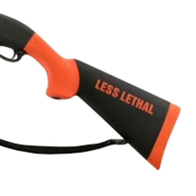 Hogue Mossberg 500 Less Lethal Orange OverMolded Shotgun Stock 12in. L.O.P - Hogue