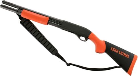 Hogue Hogue Less Lethal Orange O.M. Shotgun Stock w/Forend for Remington 870 - $76.46 at Optics Planet