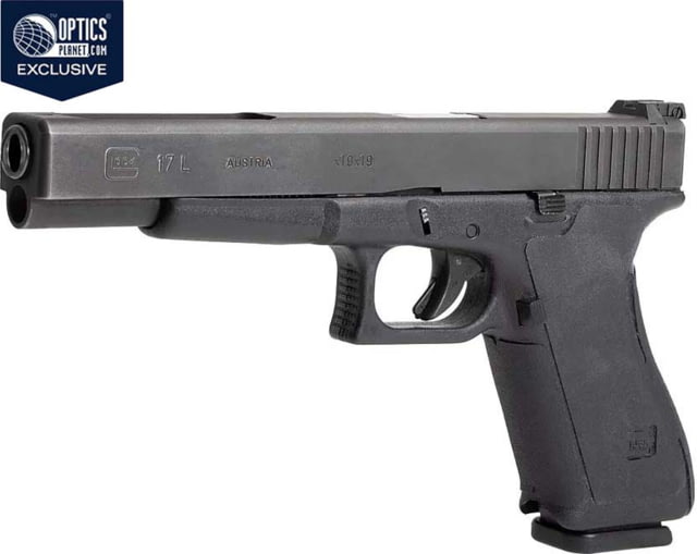 Hogue Wrapter Adhesive Grip For Glock 17 17L 18 22 24 31 Small Frame Full Size Generation 1-2 Rubber Black - Hogue