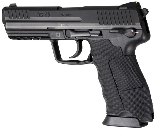 Hogue Wrapter Black Rubber Fits H&K 45 - Hogue
