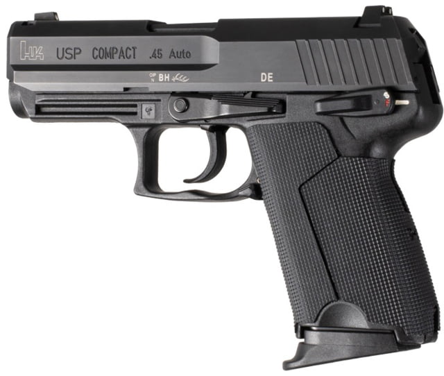 Hogue Wrapter Black Rubber Fits H&K USP Compact - Hogue
