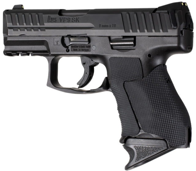 Hogue Wrapter Black Rubber Fits H&K VP9SK - Hogue