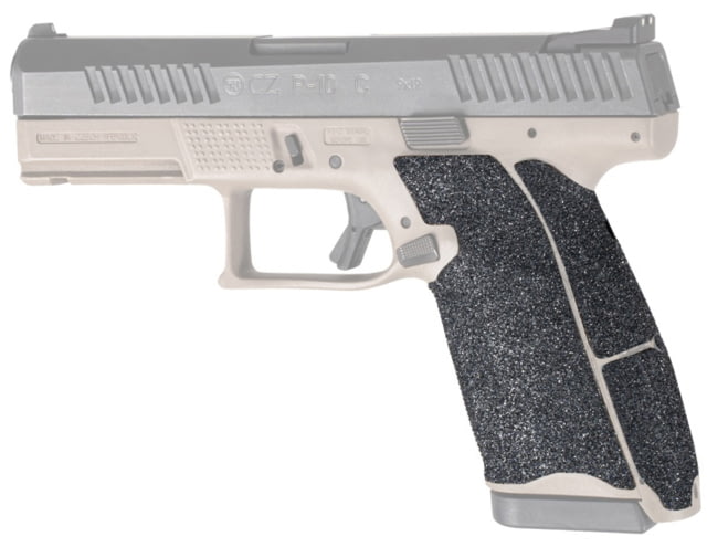 Hogue Wrapter Grit 9mm Adhesive Pistol Grip CZ P10 C Black - Hogue