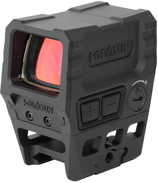 Holosun AEMS Core Red Dot Sight 1x, 2 MOA Red Dot Reticle, MAO, Black, AEMS-CORE-110101