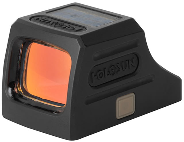 Holosun Carry Solar Charging 1x Green Dot Sight, Multi Reticle, Black, SCS-CARRY-GR