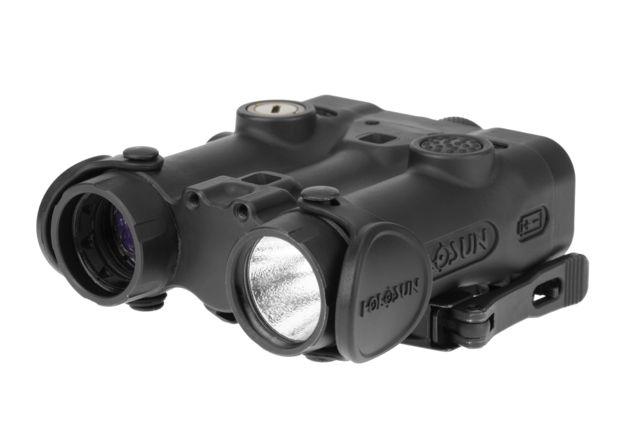 Holosun Coaxial Green Laser Sight with IR and White LED Illuminator, Black, LE420-GR