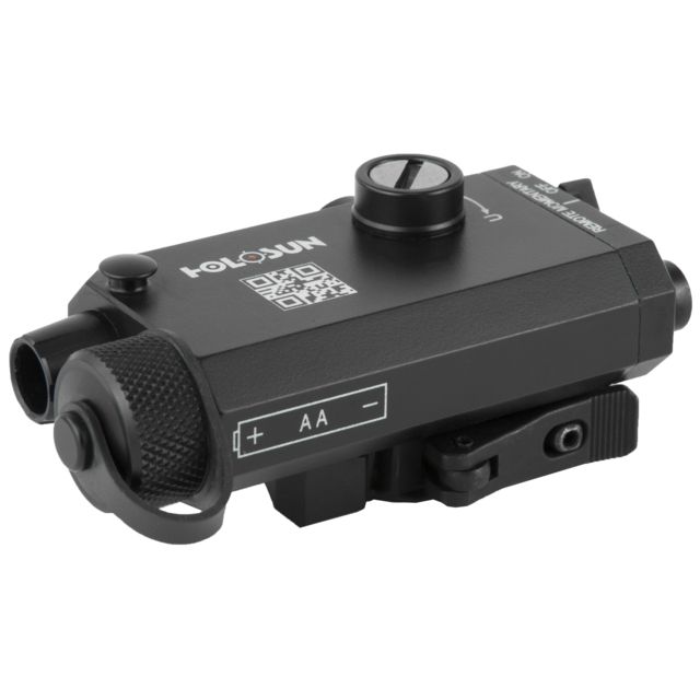 Holosun Compact Red Laser Sight, AA Battery, Black, Small, LS117R