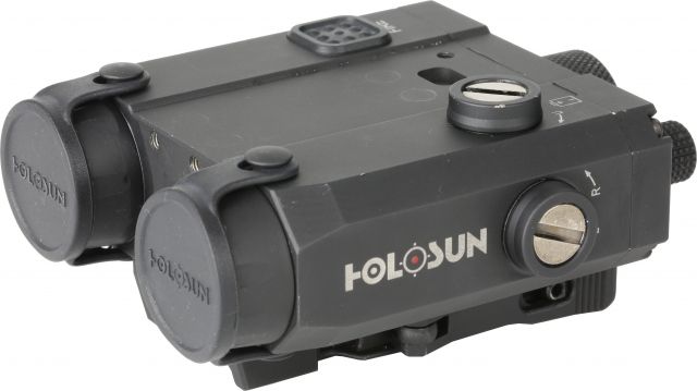 Holosun Dual Laser Sight with IR, Black, Small, LS420G