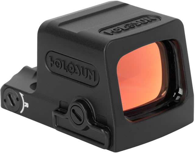 Holosun 1x 0.77x0.58 in Reflex Red Dot Sight Gold 2 MOA Dot Black