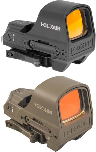 Holosun OPMOD HS510C Red Dot Sight, Red MRS, 2 MOA Dot, Wolf Grey