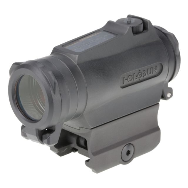 Holosun Micro Red Dot Sight 2 MOA Dot/65 MOA Circle Dot, Solar Fail-safe w/Green LED Reticle, Black, HE515CT-GR