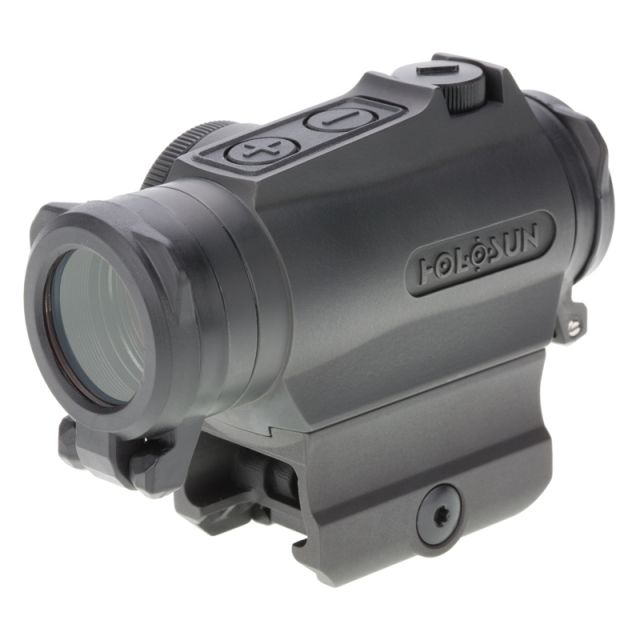 Holosun Micro Red Dot Sight 2 MOA Dot/65 MOA Circle Dot w/Green LED Reticle, Black, HE515GT-GR