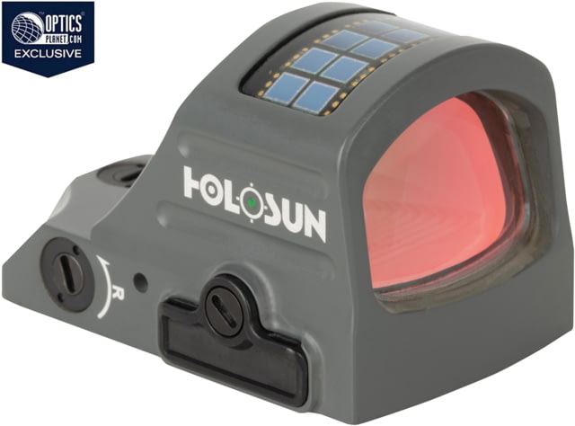 Holosun OPMOD HS507C-GR-X2 Reflex Red Dot Sight, Green 2 MOA Dot and 32 MOA Circle, Wolf Gray