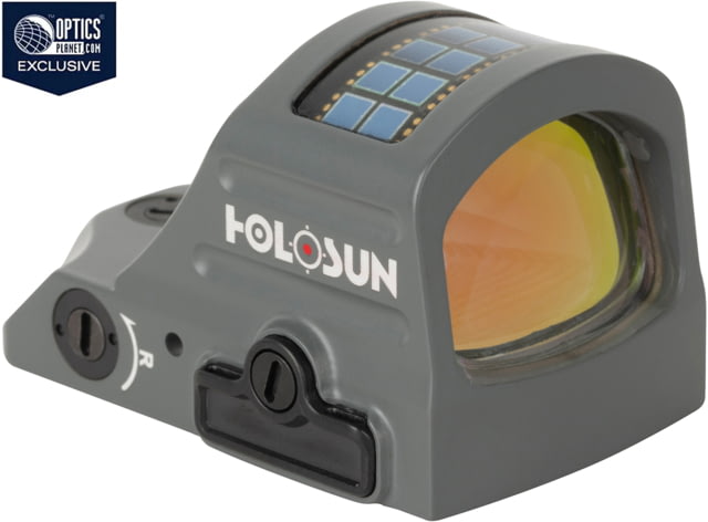 Holosun OPMOD HS507C-X2 Reflex Red Dot Sight, Red 2 MOA Dot and 32 MOA Circle, Wolf Gray