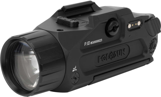 Holosun P.ID-Plus 500 Lumen Light & Green Laser, Black, P.ID-PLUS