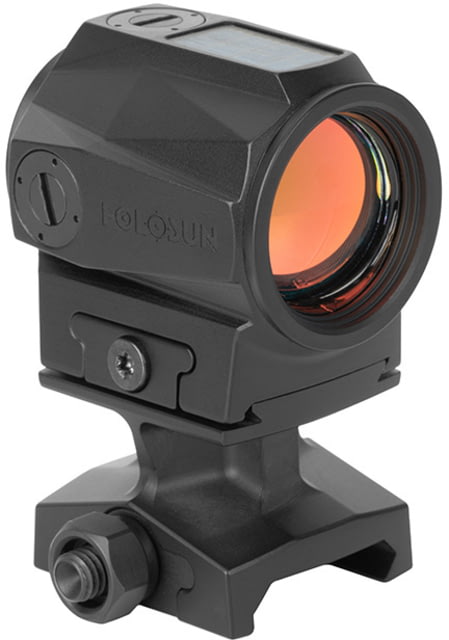 Holosun SCRS Solar Charging Rifle Sight, 2 MOA Dot Green Reticle, Black, SCRS-GR-2