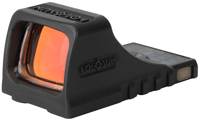 Holosun SCS MOS Solar Charging Sight, 2 MOA Dot/32 MOA Circle Green Multi Reticle, Black, SCS-M-GR