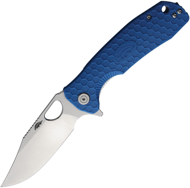 Honey Badger Knives Large Linerlock Clip Blue - Honey Badger Knives