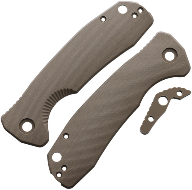 Honey Badger Knives Large Linerlock Handle Tan - Honey Badger Knives